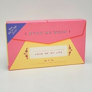 Knock Knock Letters to the Love of My Life Read Me When Box Romantic Keepsake